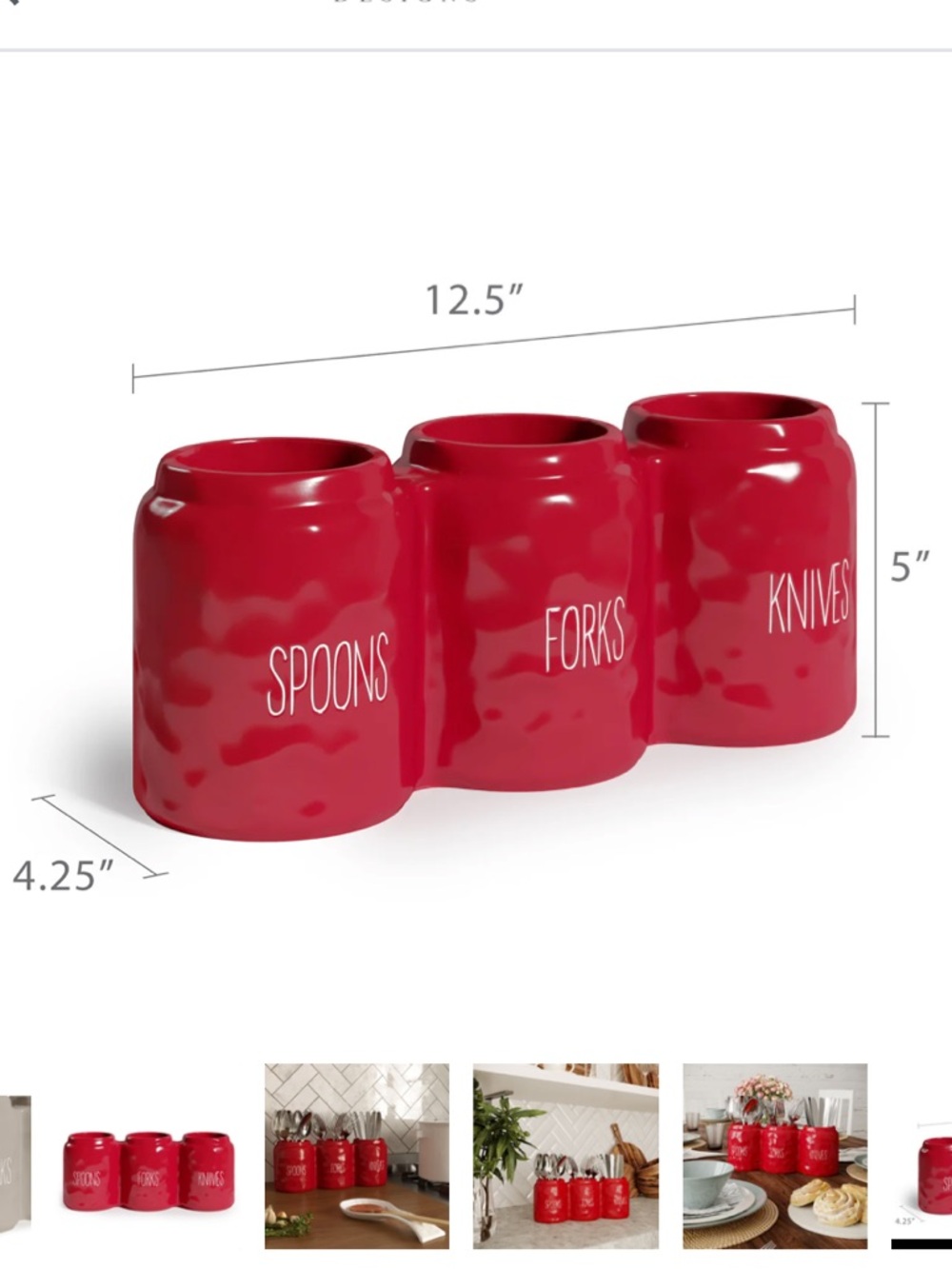 FUN silverware holder - Picture 2 of 3